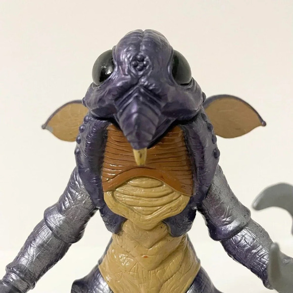 1993 Bandai Mighty Morphin Power Rangers Guitardo Alien Purple Fly Action Figure - Picture 4 of 16